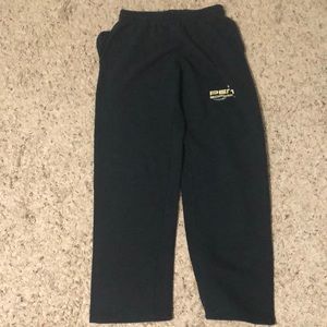 Black Penn Softball Sweatpants